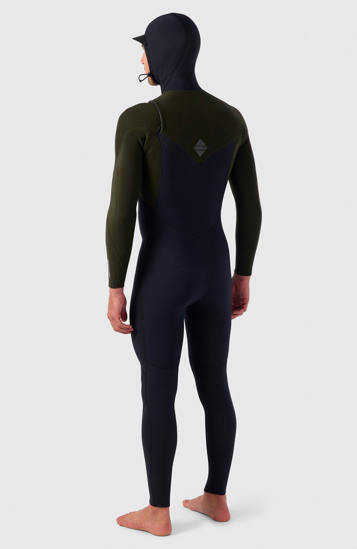 Men|Wetsuits O'Neill Men Hyperfreak 5/4mm Chest Zip Full Wetsuit with Hood Men – O'Neill