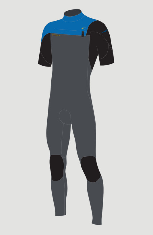 Men O'Neill Men Hammer 2mm Chest Zip Short Sleeve Full Wetsuit Men – O'Neill