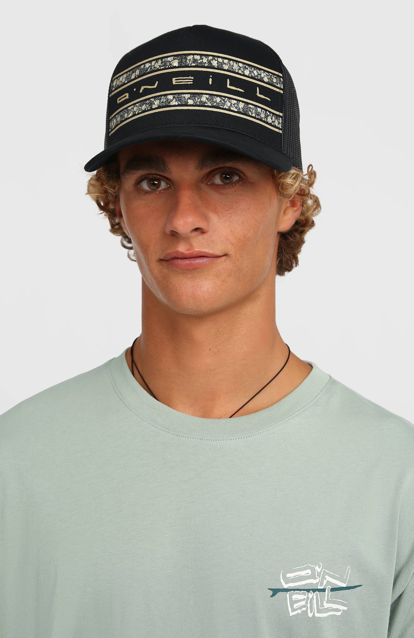 Men O'Neill Flower Trucker Cap