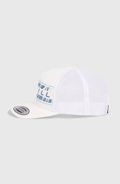 Men Flower Trucker Cap