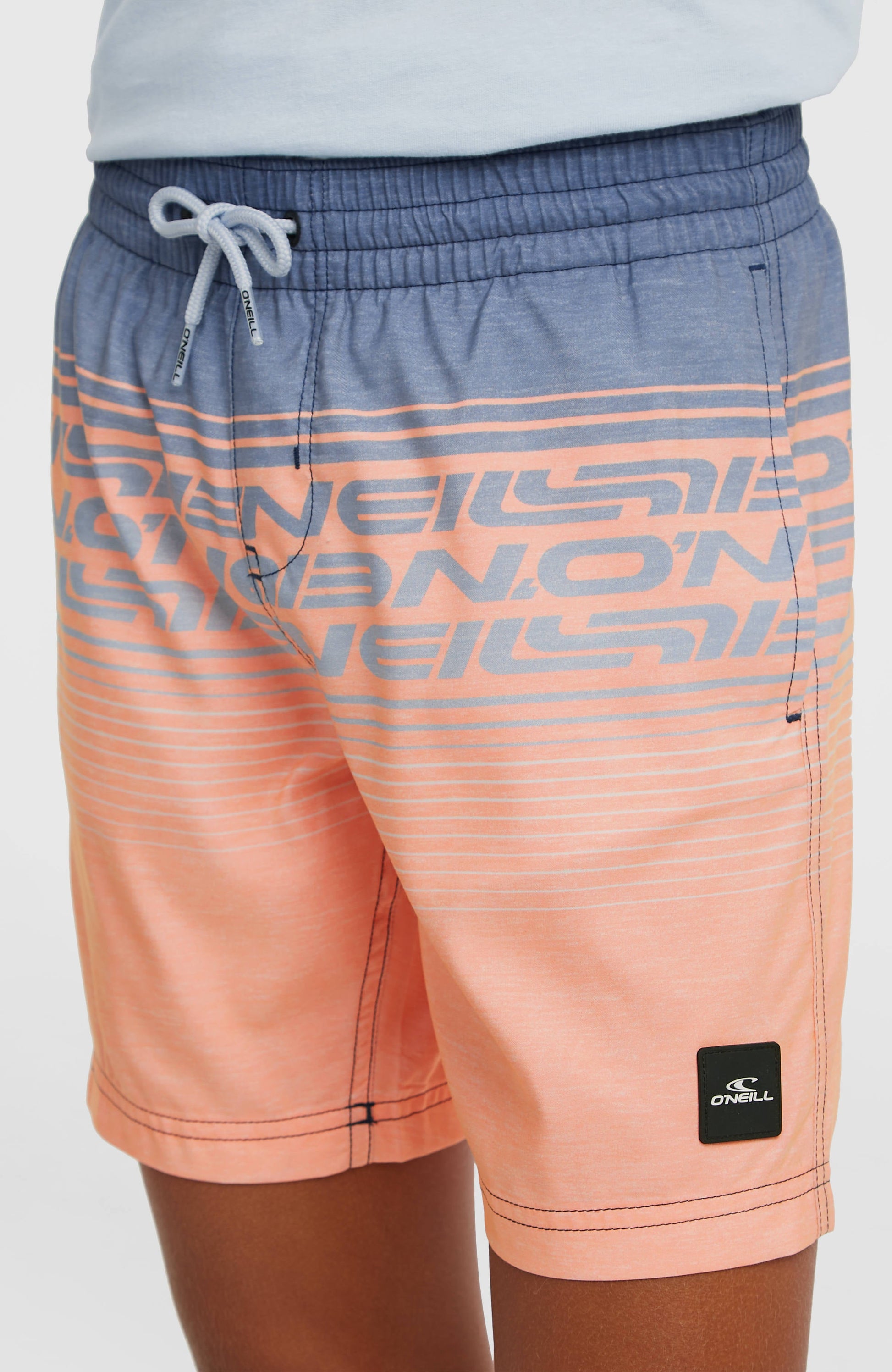 Kids O'Neill Logo Stripe Swimshorts