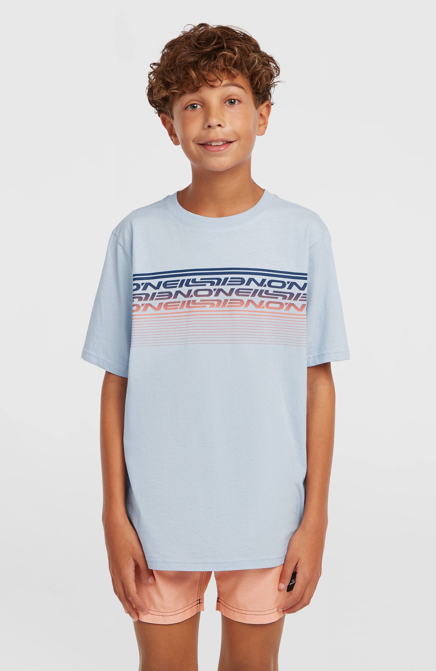 Kids O'Neill Logo Stripe Swimshorts