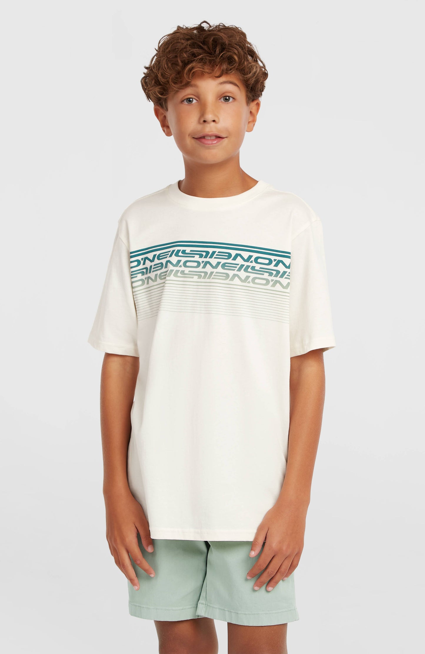 Kids O'Neill Logo Stripe T-Shirt