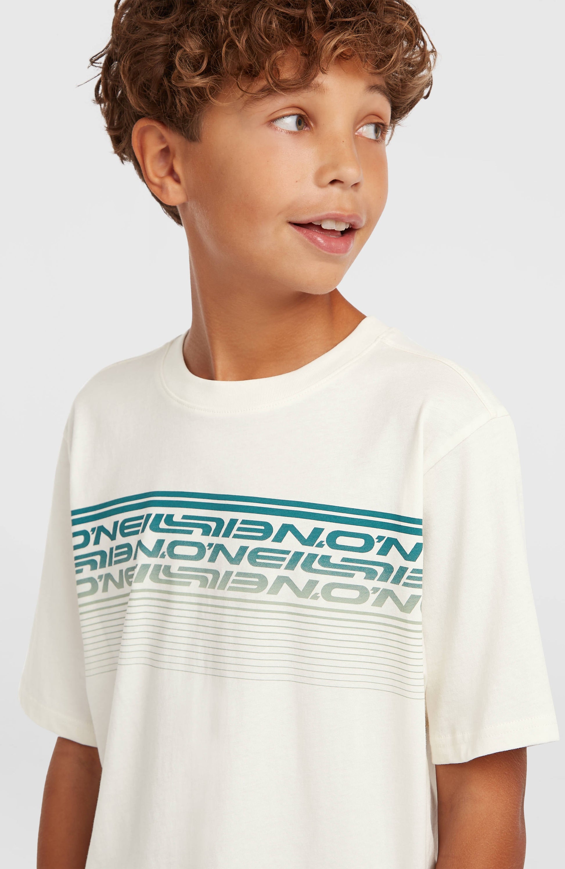 Kids O'Neill Logo Stripe T-Shirt