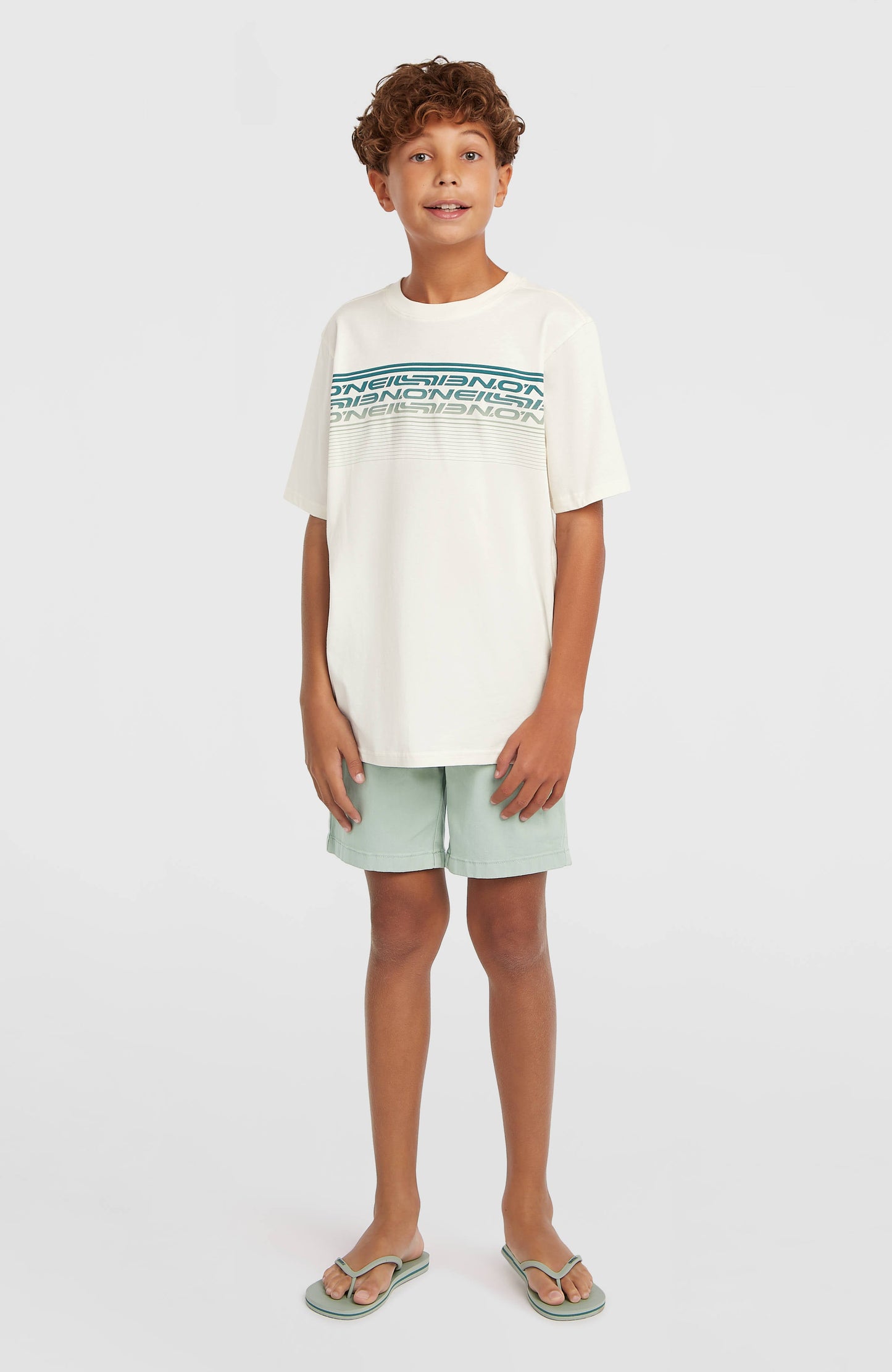 Kids O'Neill Logo Stripe T-Shirt