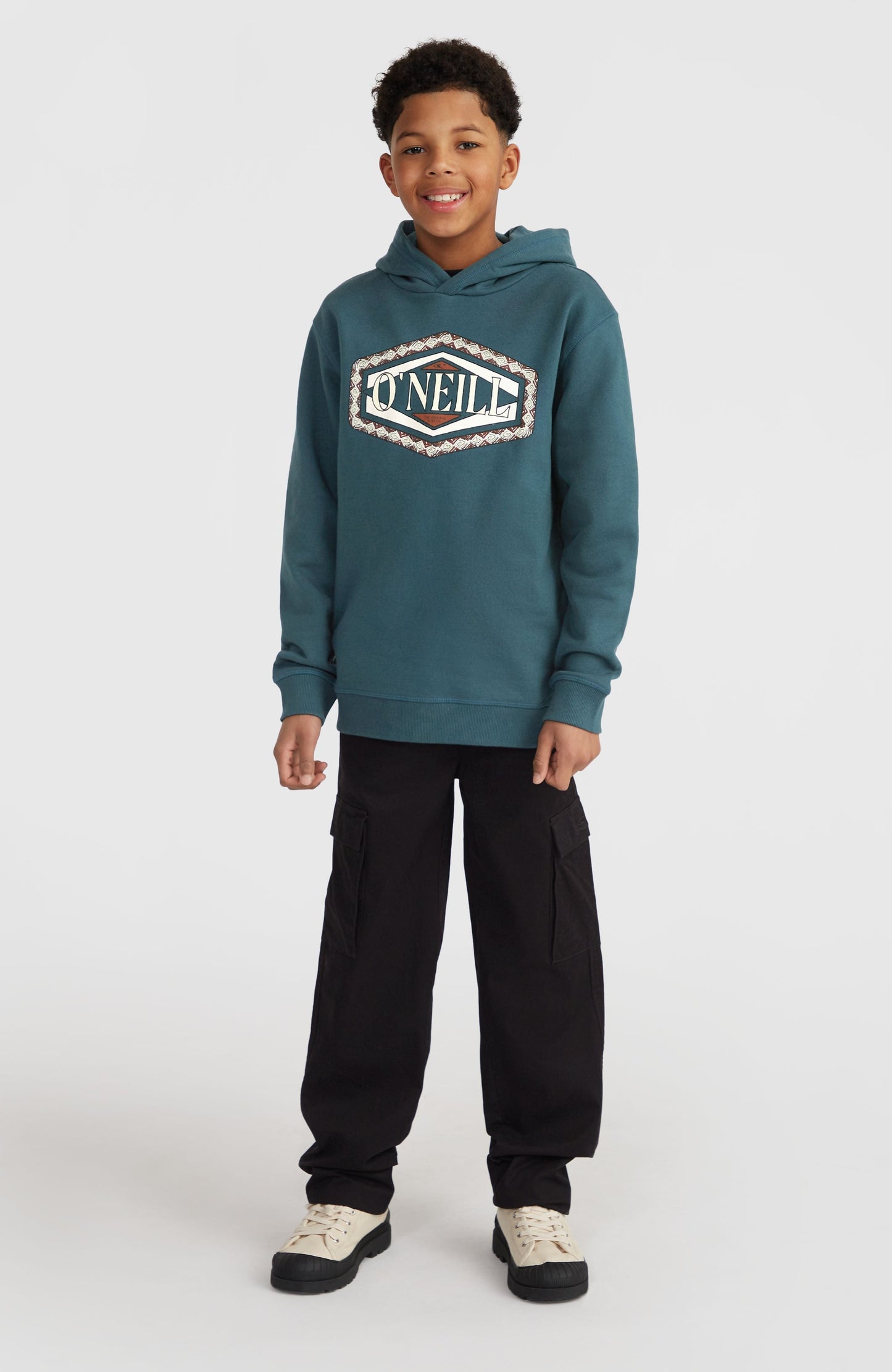 Kids Front Print Hoodie