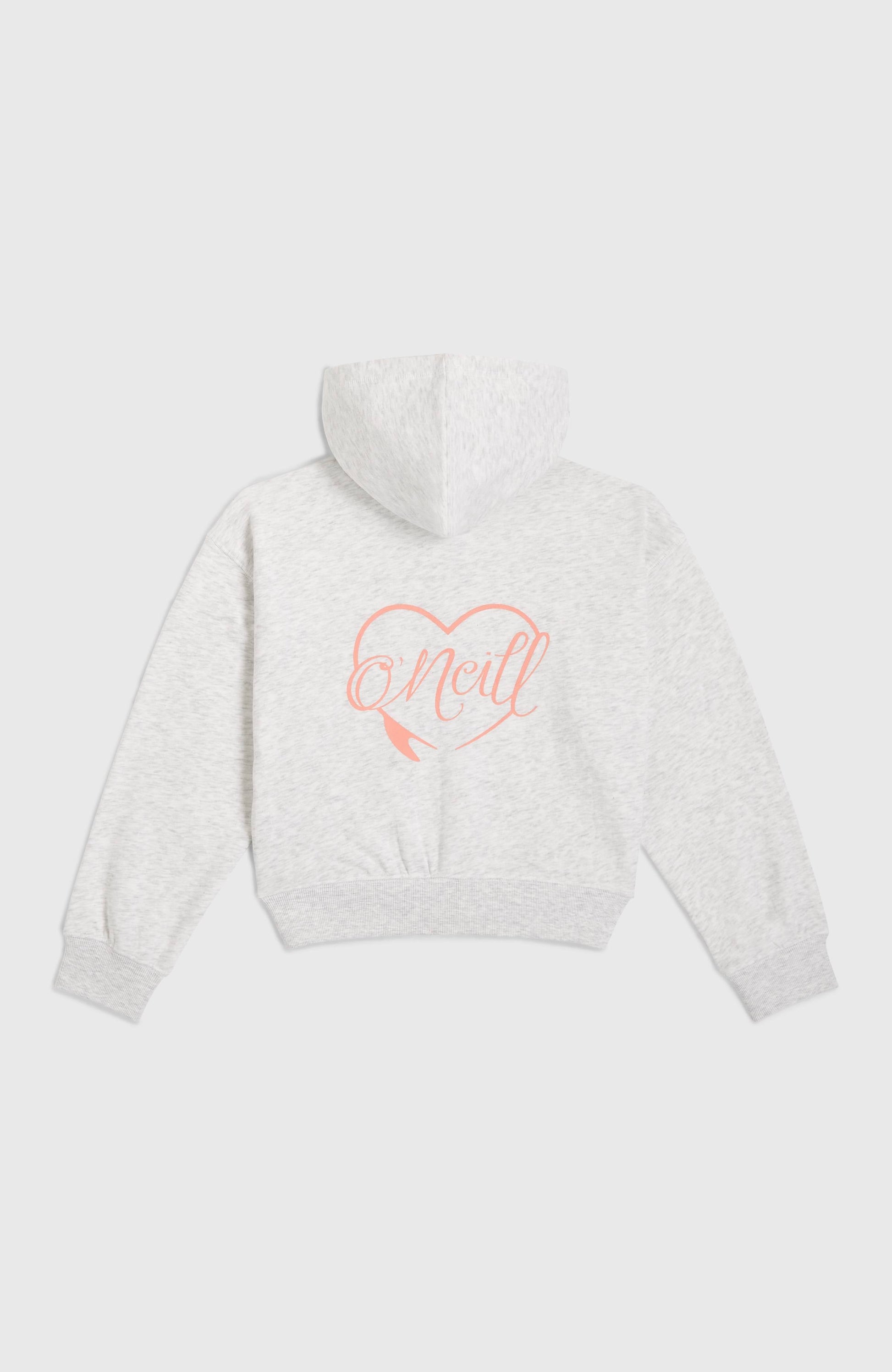 Kids Script Falf-Zip Hoodie