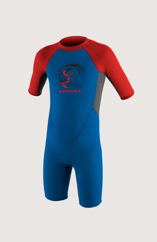 Wetsuits O'Neill Reactor-2 2mm Back Zip Shortsleeve Spring Wetsuit Toddler Boys – O'Neill